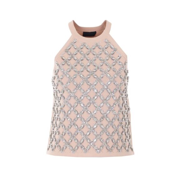Liu Jo Women Top With Jewel Embroidery